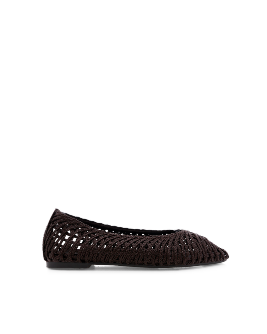 FAYETTE - CHOCOLATE RAFFIA WEAVE